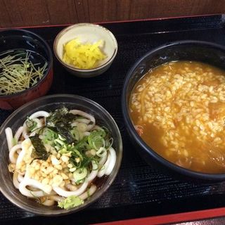 カレー丼セット(大一そば 天満店)