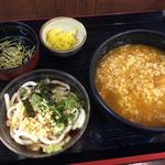 カレー丼セット(大一そば 天満店)