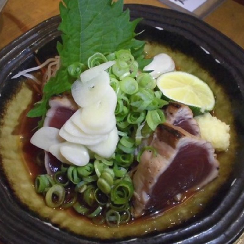 かつおのたたき(もみじ )