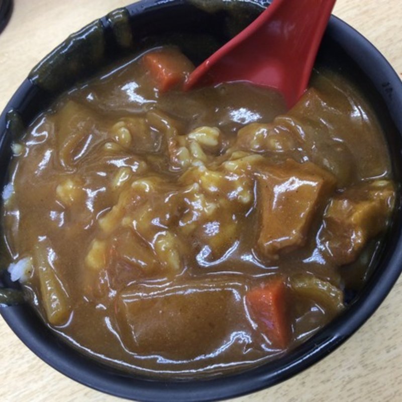 朝カレーセット(十八番 本店 （ジュウハチバン）)