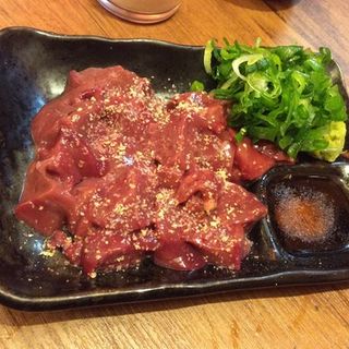 鶏白レバーの刺身(揚鶏屋 伊予)