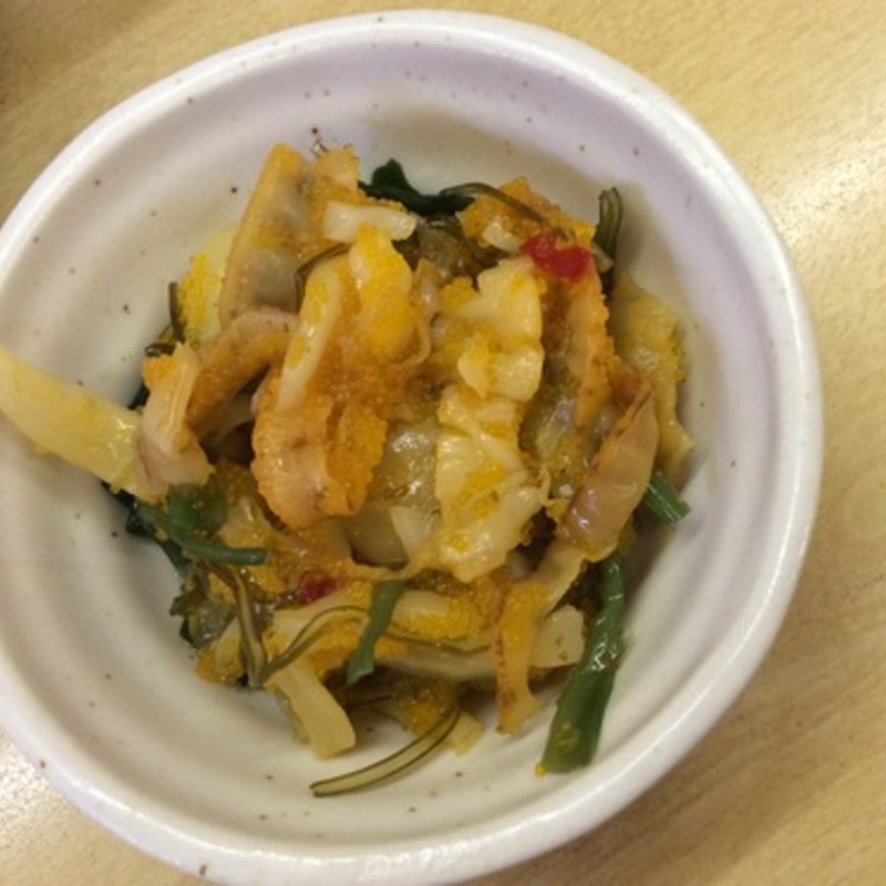 ホタテの黄金あえ(赤ひげ 姉妹店)