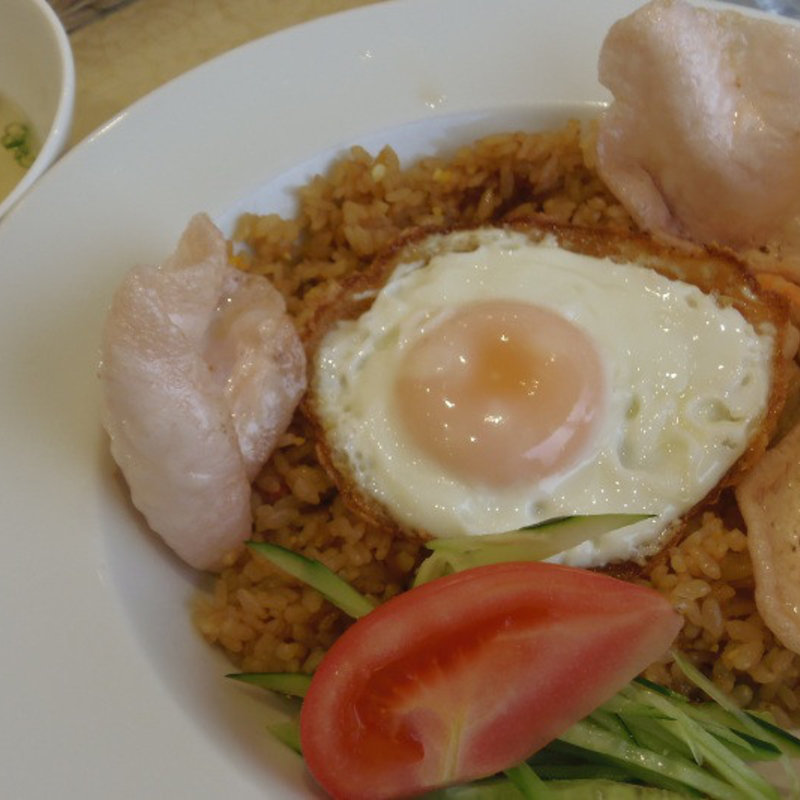 ナシゴレン(スープ付)(レストランみんぱく（国立民族学博物館）)