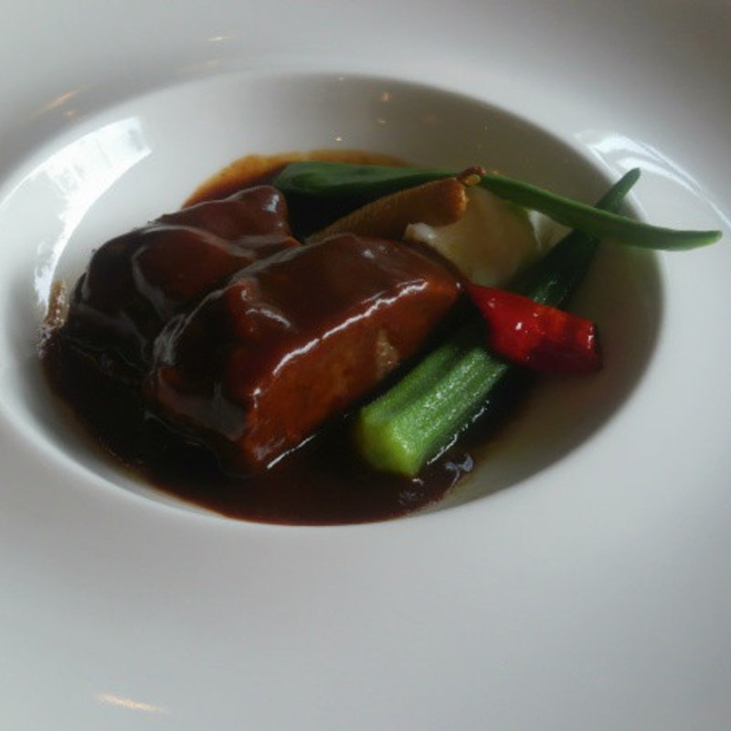 黒毛和牛のビーフシチュー(鉄板焼・フレンチ・和洋会席 ボナージュ)