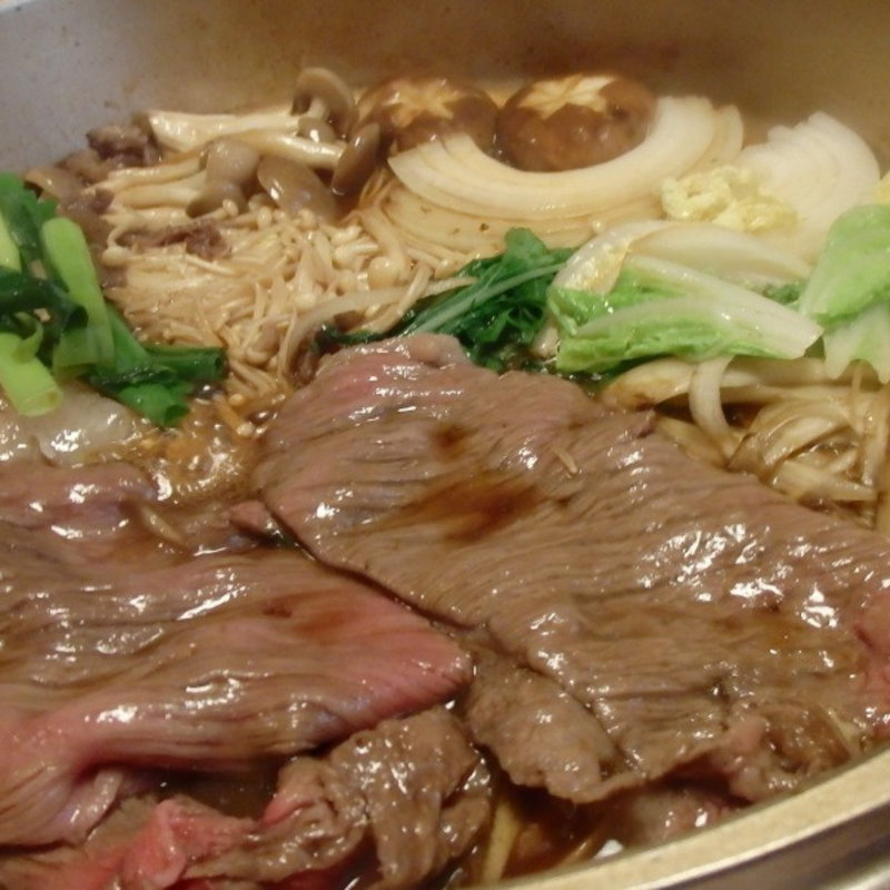 近江牛すき焼き(炎の里 信楽の宿 小川亭)