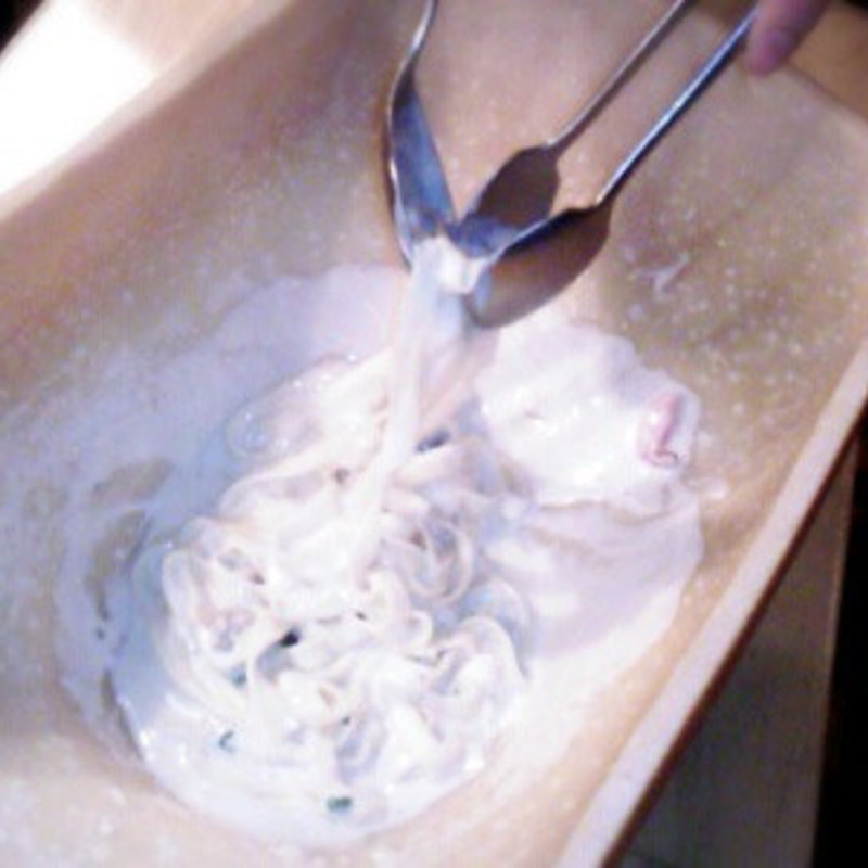 魚介のクリームソース生パスタ(PACE （パーチェ）)