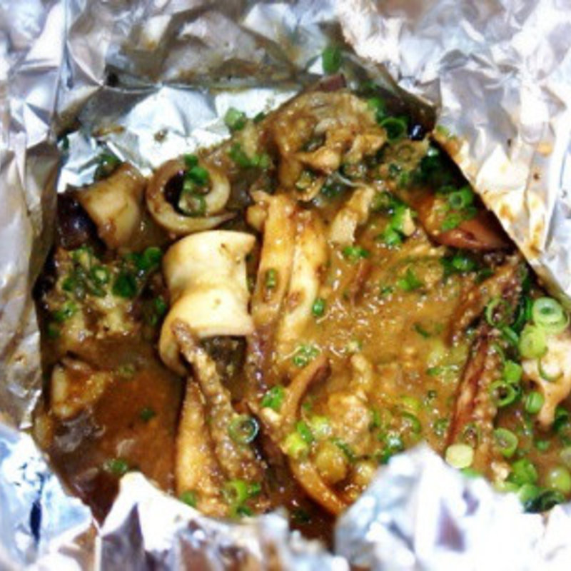 イカゴロのホイル焼き(遊食館えん家)