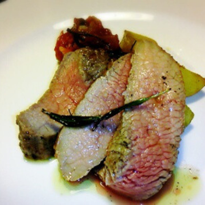 仔牛の炭火焼き(リストランテ　カプリカプリ)