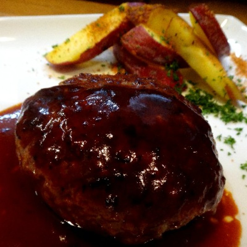 ハンバーグ　デミソース(キッチン ラフト)