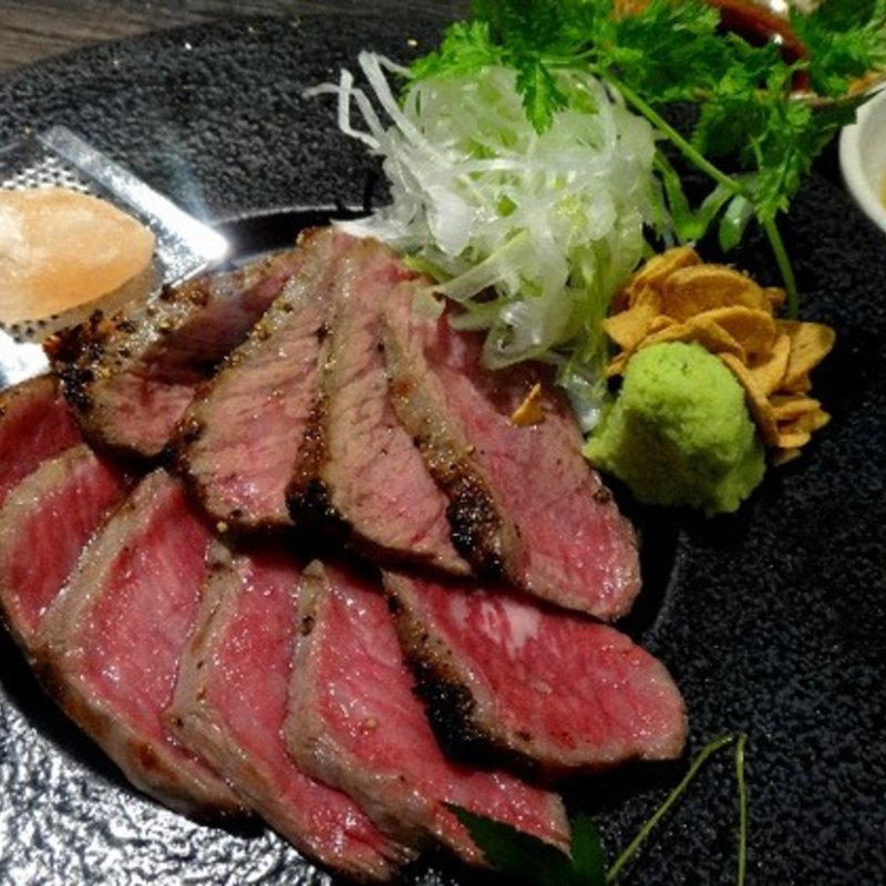 特選飛騨牛の炙り(創作和食あおき)