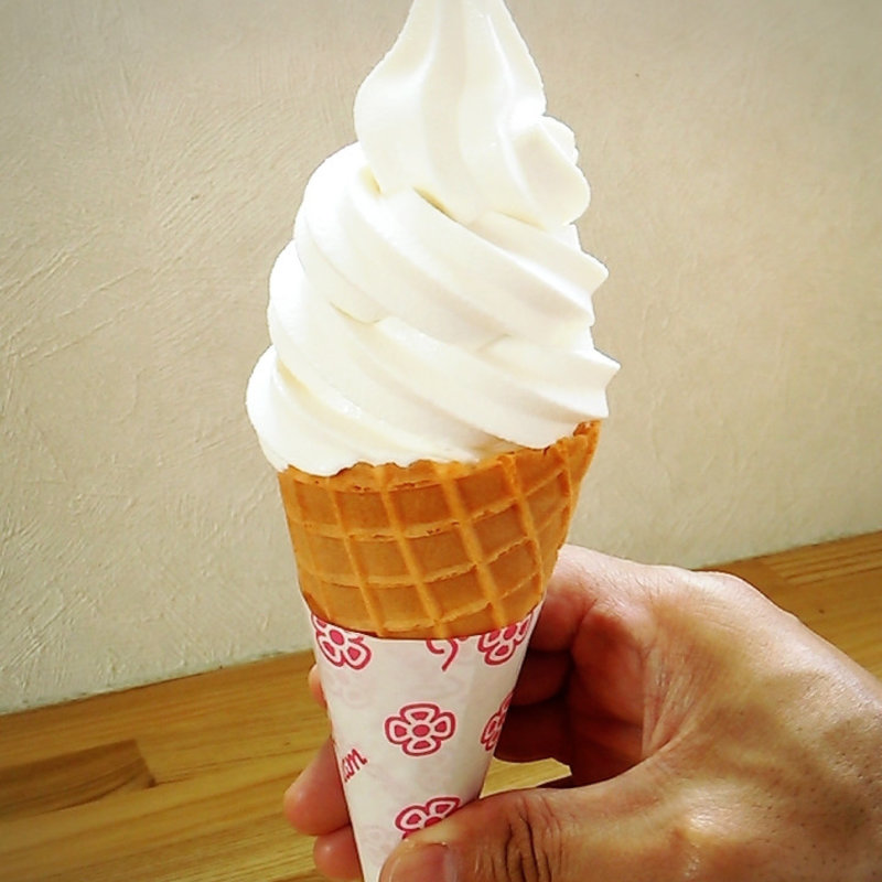 ミルクソフト(農家の茶屋　自然満喫倶楽部 （シゼンマンキツクラブ）)