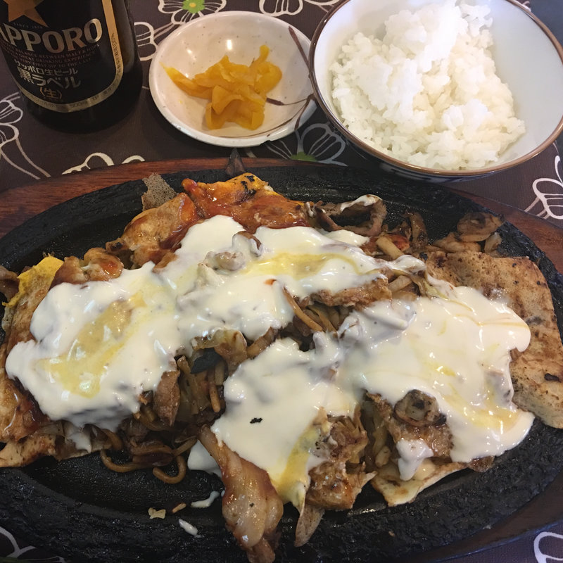モダン焼き定食(伊勢路 本店)