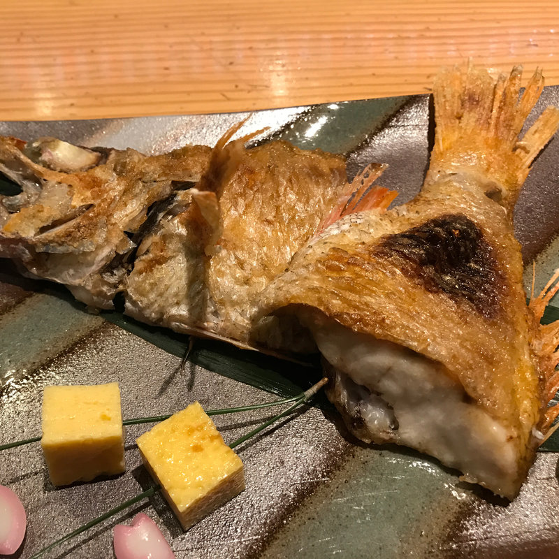 のどぐろ塩焼き(安芸茶寮 （あきさりょう）)