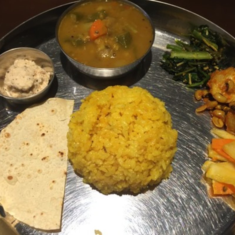 ワンプレート（根菜とオクラのサンバル）(南國堂 )