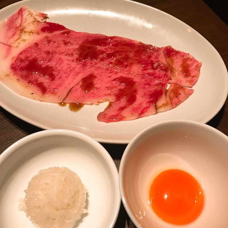 サーロインのすきやき(うしごろバンビーナ 銀座店)