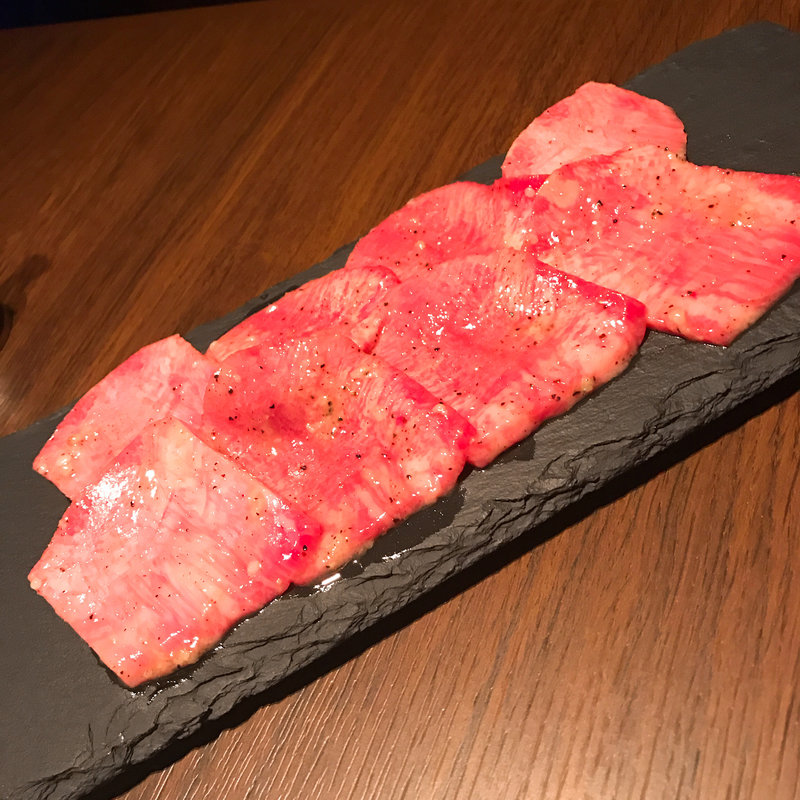 極上の生タン(うしごろバンビーナ 銀座店)