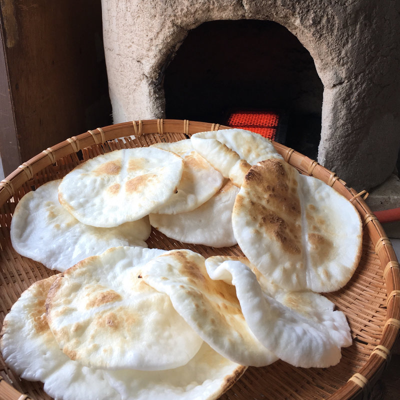 しおせんべい手焼き体験(飛騨三駒屋 )