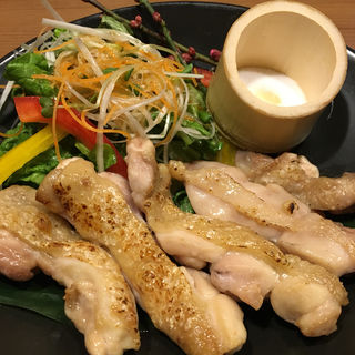 丹波黒鶏の岩塩焼き(海鮮山鮮  立川店)