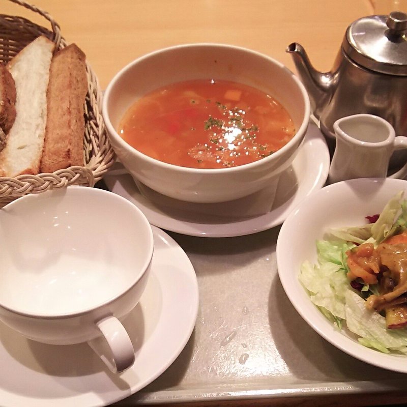 具だくさんスープセット（ミネストローネ）(アンデルセン 大阪空港店 （ANDERSEN）)