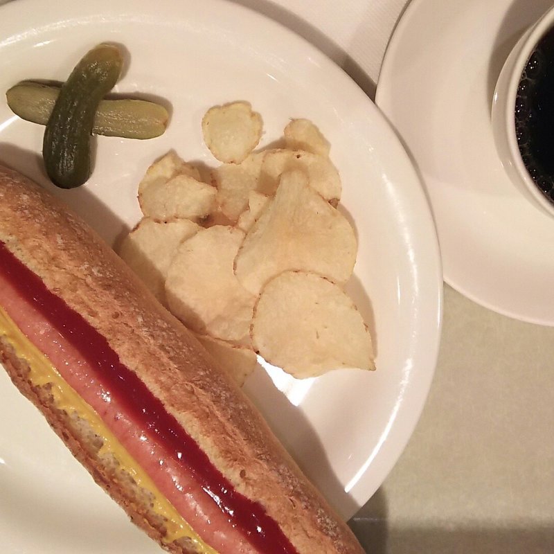 ホットドックセット(アンデルセン 大阪空港店 （ANDERSEN）)