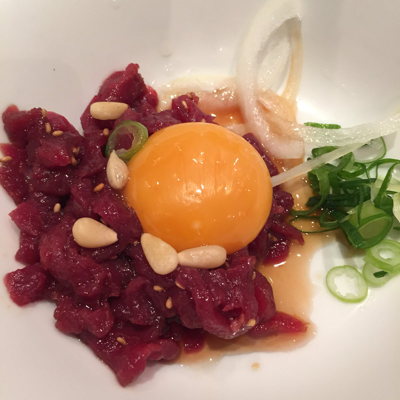 さくらユッケ 馬肉(がんてつ 高槻店)