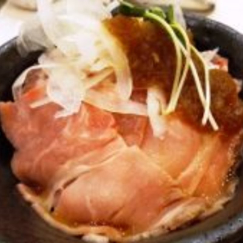 ローストポーク丼(RAMEN 火影)