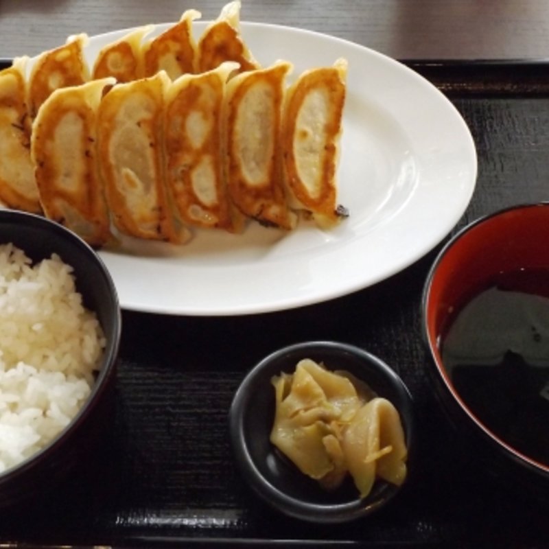 ダブル焼き餃子定食(肉餃子専門店 THE GYO 川崎店)