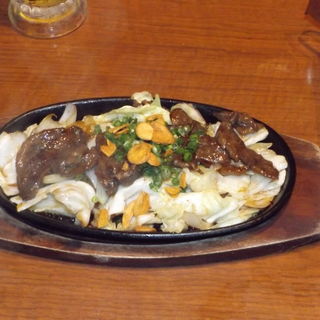 牛ハラミの鉄板焼き(AJITO 鹿島田店)