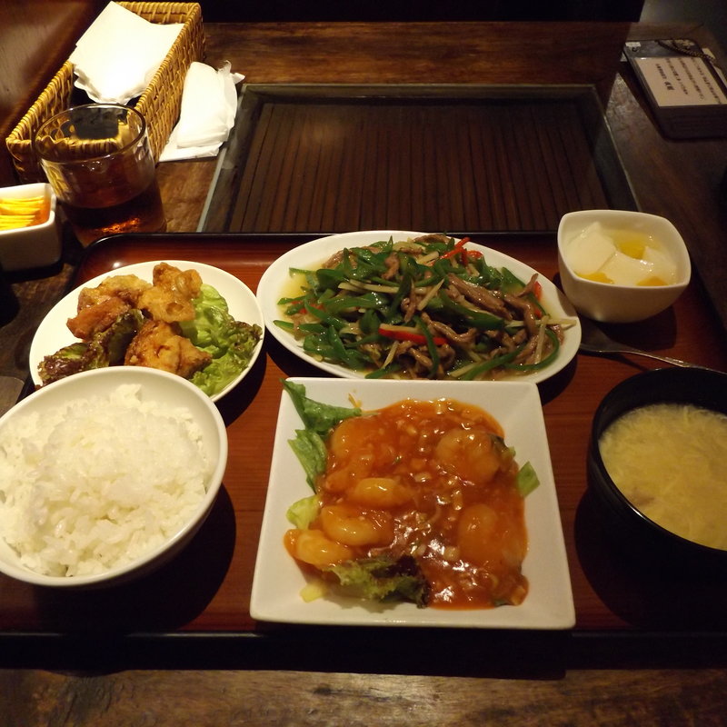 スペシャル定食(角鹿)