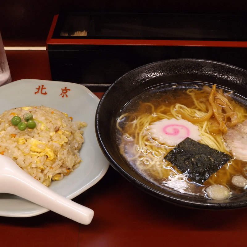 ラーメン＋半チャーハンのセット(北京)