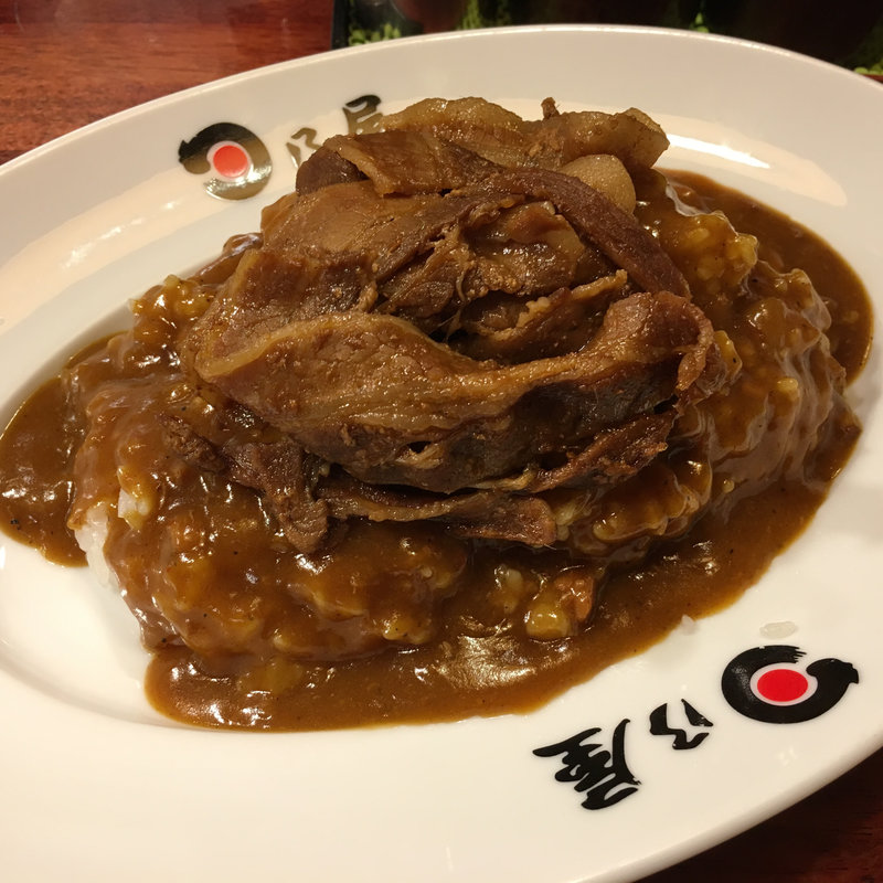 期間限定 牛丼カレー(日乃屋カレー 茅場町店 )