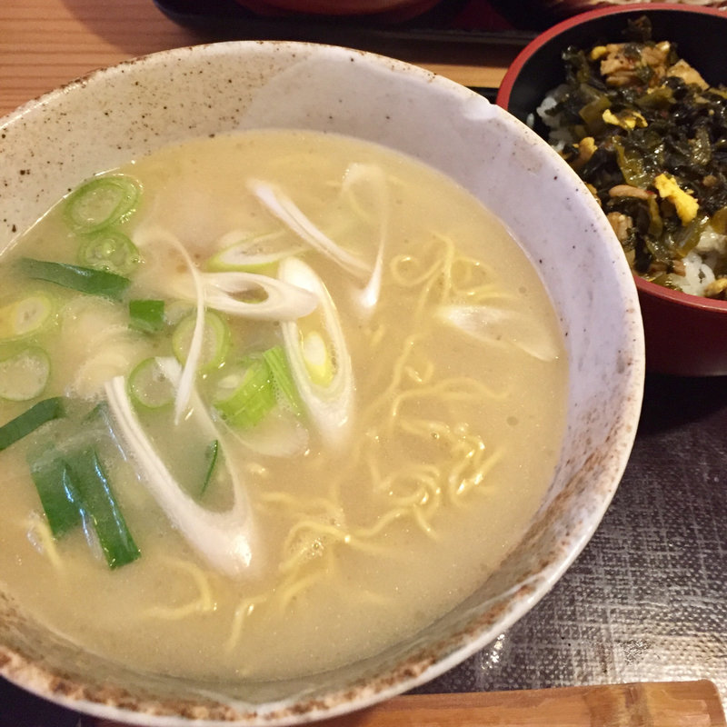 鳥そば(博多水たき さ和鳥 八丁堀)