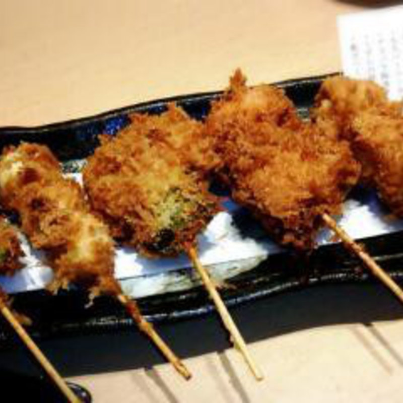 串揚げ5種盛り(ろく六)