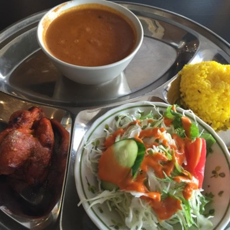 スペシャルランチセット（ラムカレー）(サムザーナ 富沢店 （SAMZANA 【旧店名】ガンダーラ）)