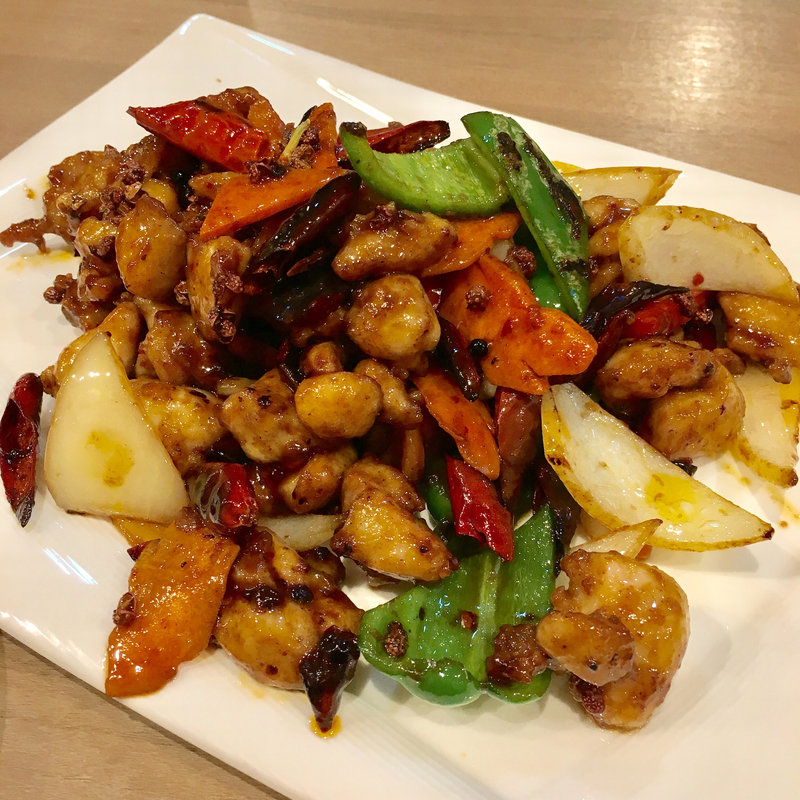 鶏肉の四川炒め(祥和)