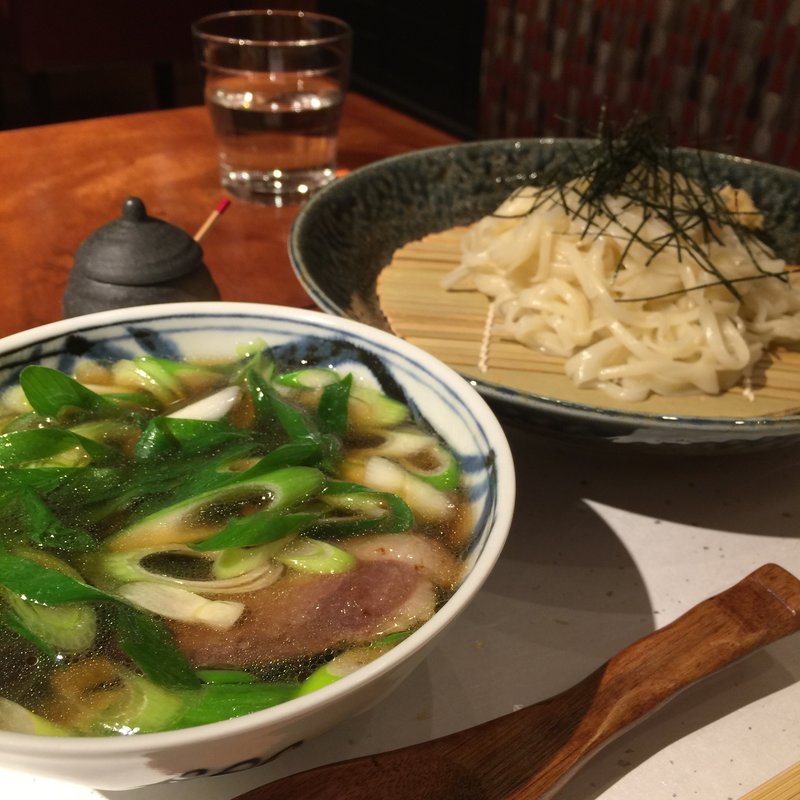 鴨つけ汁うどん(林屋新兵衛)