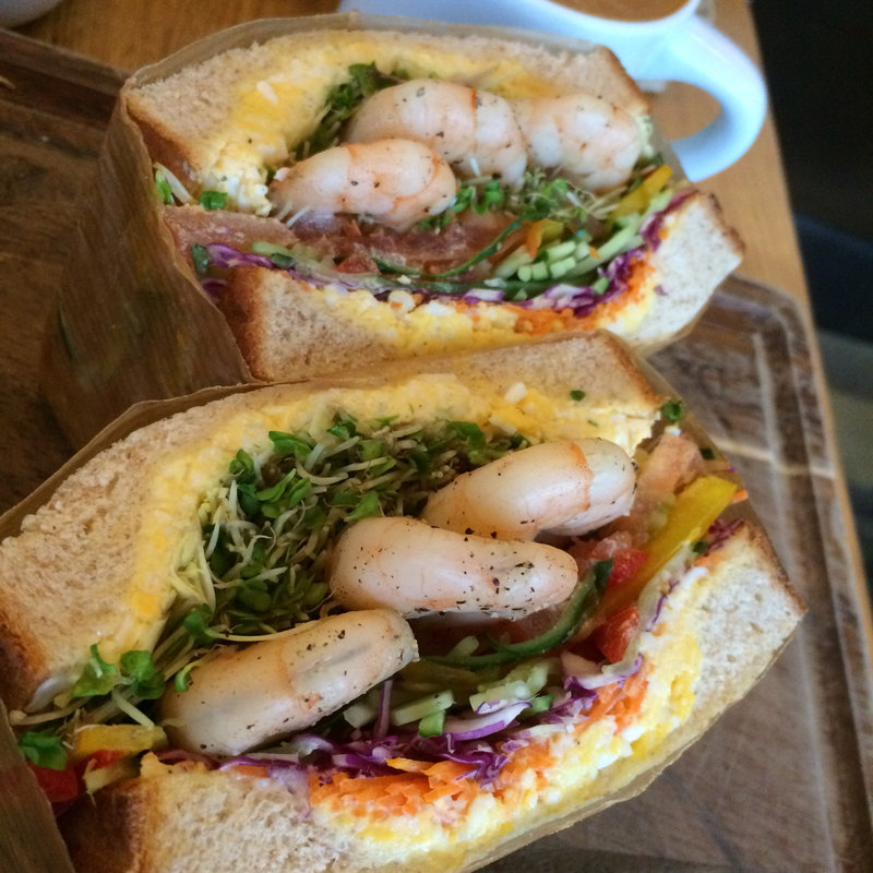 シュリンプベジタブルサンド(NORTHSHORE 北浜店)