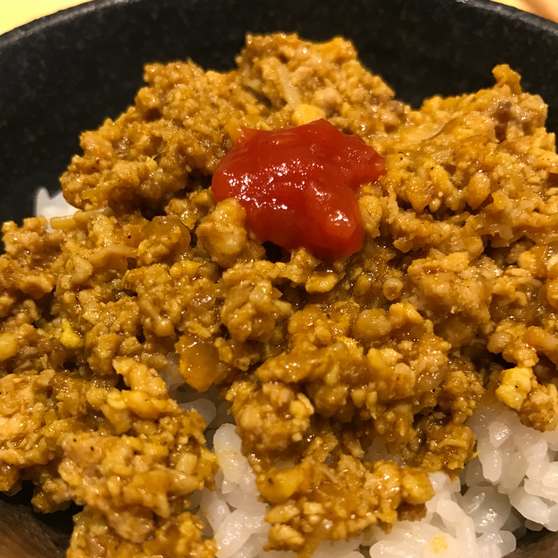 ドライカレー(麦とオリーブ)