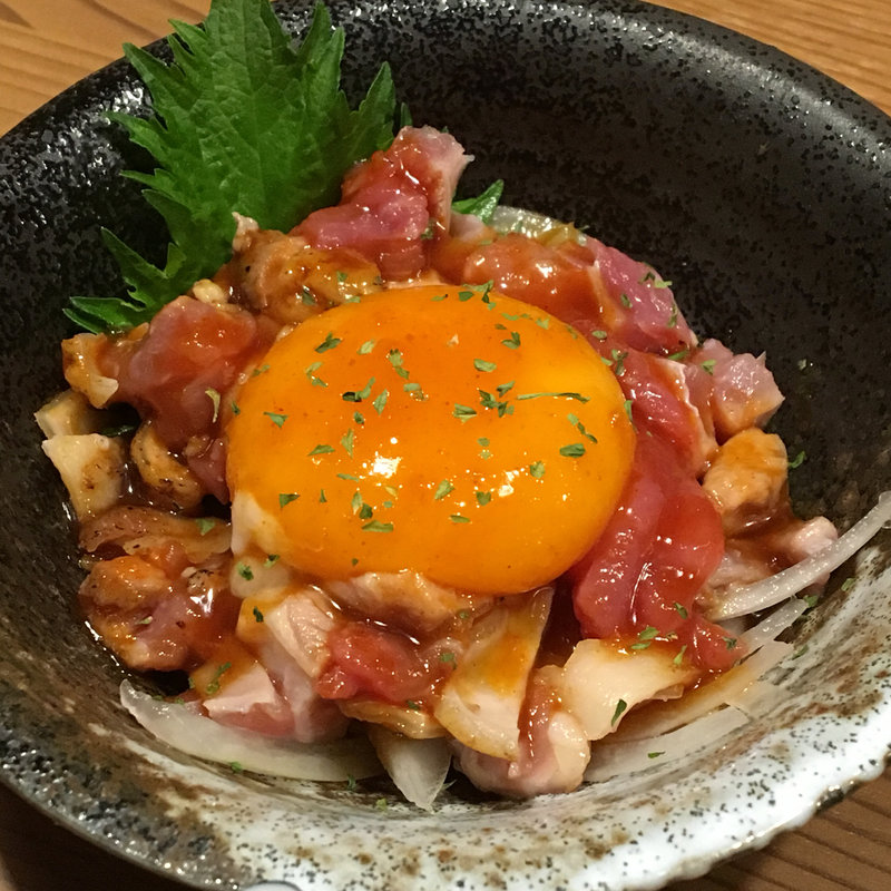 本日の海鮮ユッケ(海鮮山鮮  立川店)