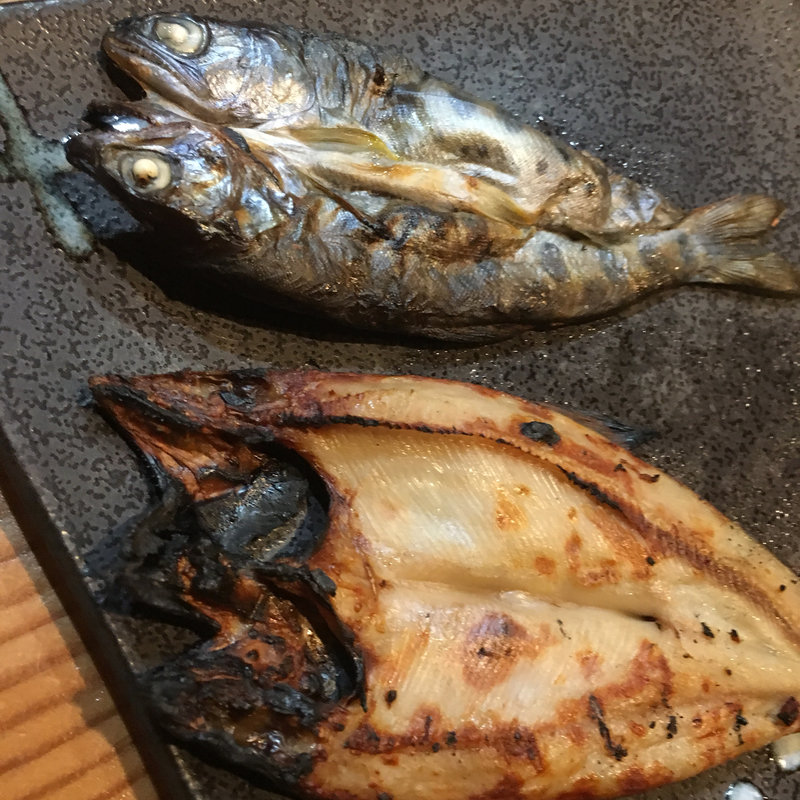 山女魚の干物(塩梅)