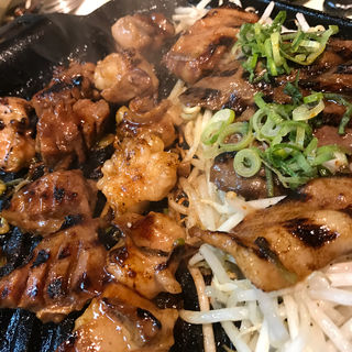 ホルモン鉄板焼き(ホルモン大名)