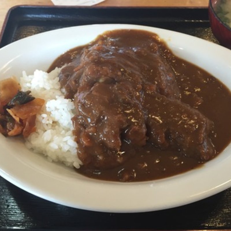 カツカレー(生そばきく家 )