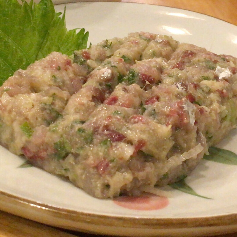 【人気！】いわしなめろう(かぶき)