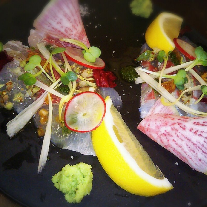 長崎しまあじのカルパッチョ(Agora sapporo （アゴーラ サッポロ）)