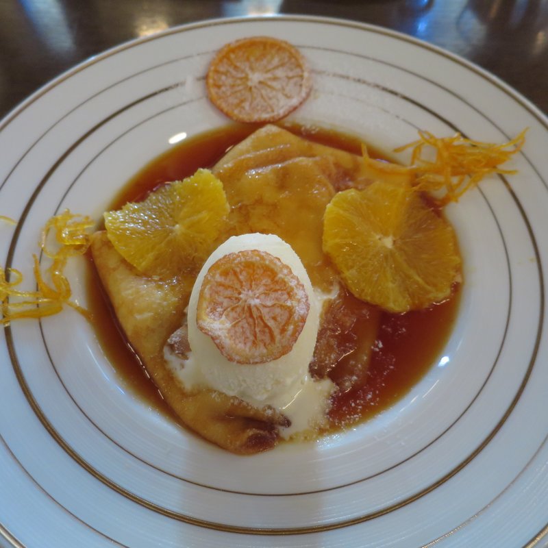 クレープ・シュゼット(Cafe1894)