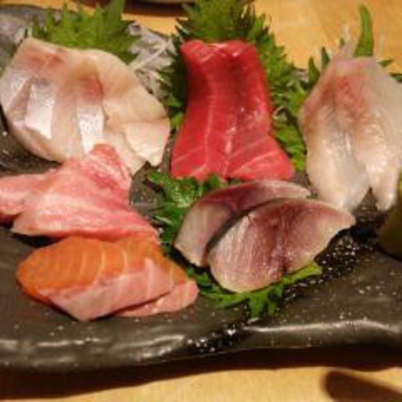 おまかせの刺し盛り(笑○)