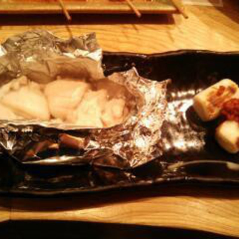 鯛の白子のホイル焼き(ふれあ （クワヤキウオサイフレア）)