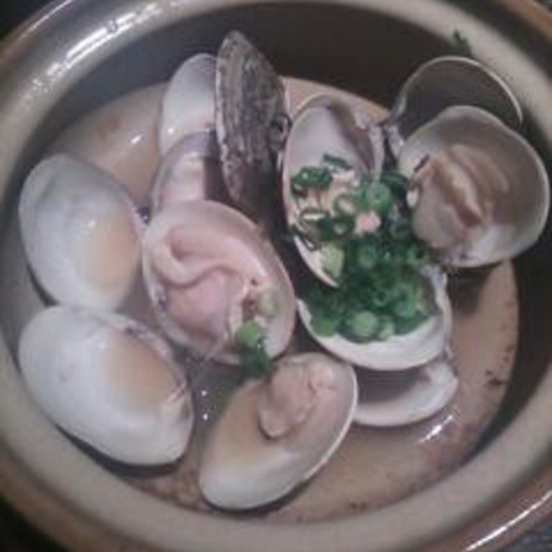 活蛤の酒蒸し(桜日和 （さくらびより）)