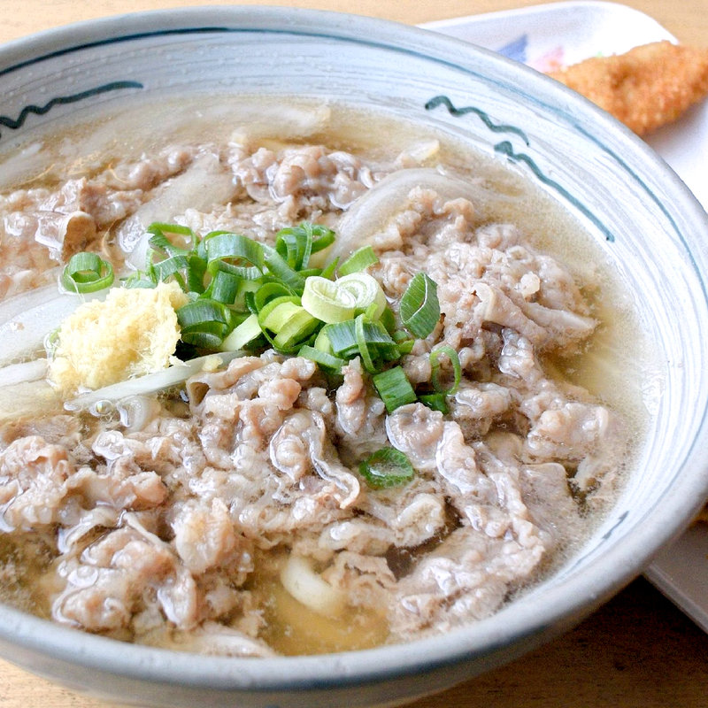 肉うどん(かざしうどん （【旧店名】手打うどん 黒田）)