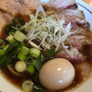 煮玉子肉そば(醤油と貝と麺 そして人と夢 )